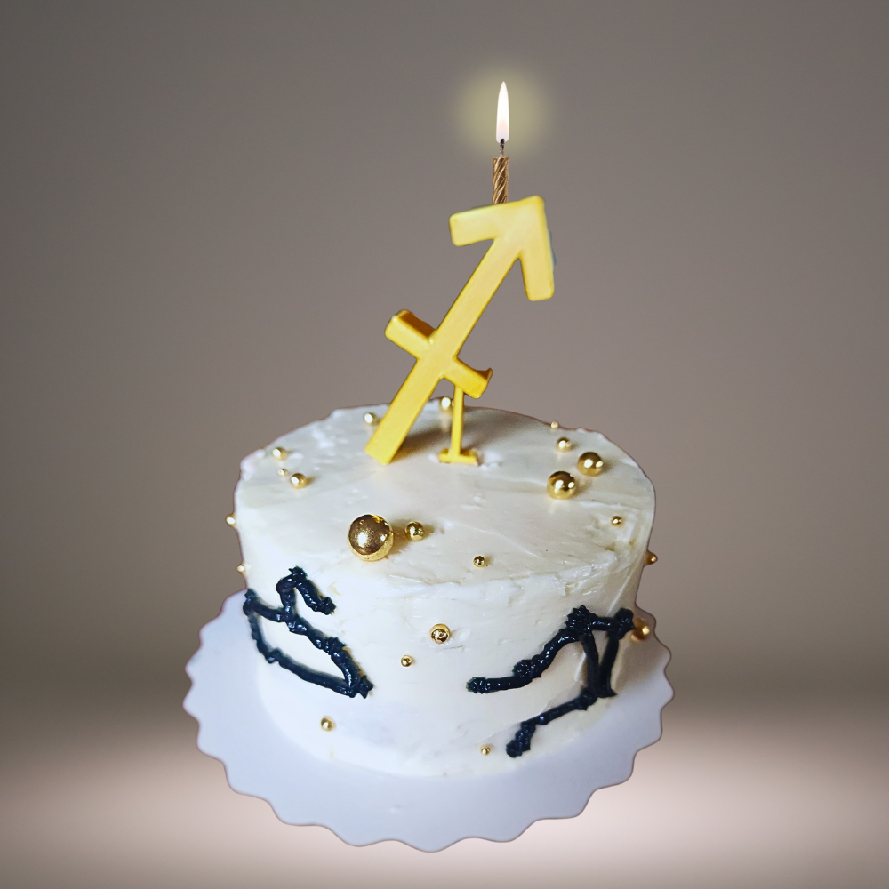 Sagittarius Zodiac Birthday Candle Holder