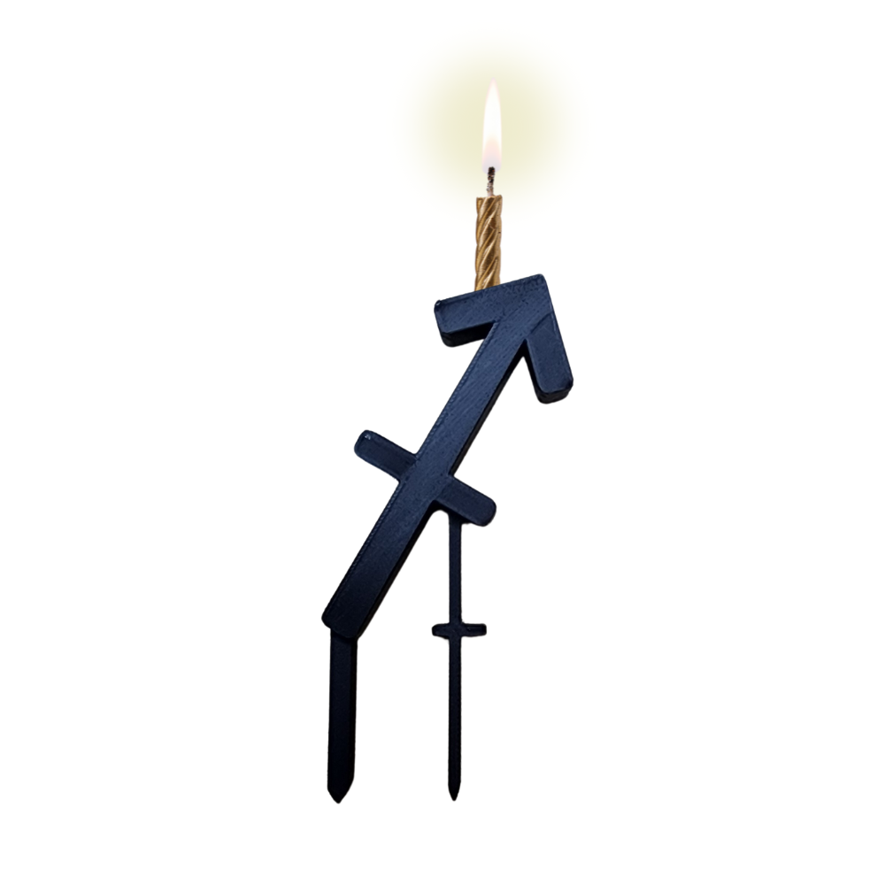 Sagittarius Zodiac Birthday Candle Holder