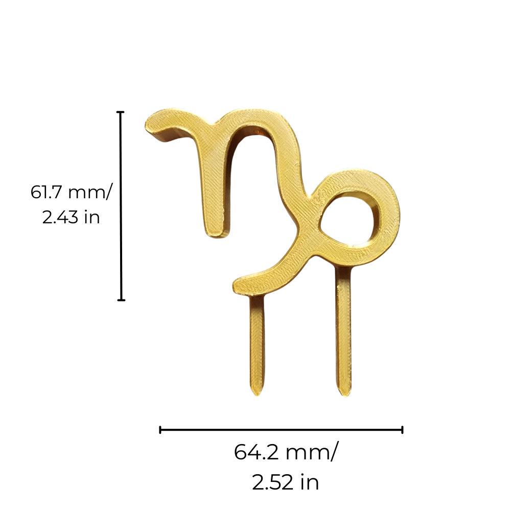 Capricorn Zodiac Birthday Candle Holder