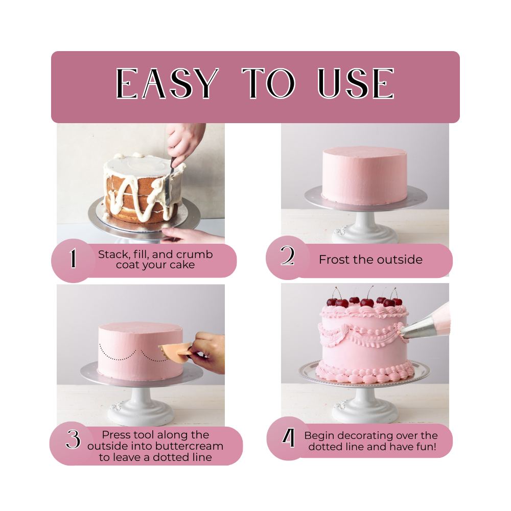 Complete 6 Piece Cake Swag Guide Set