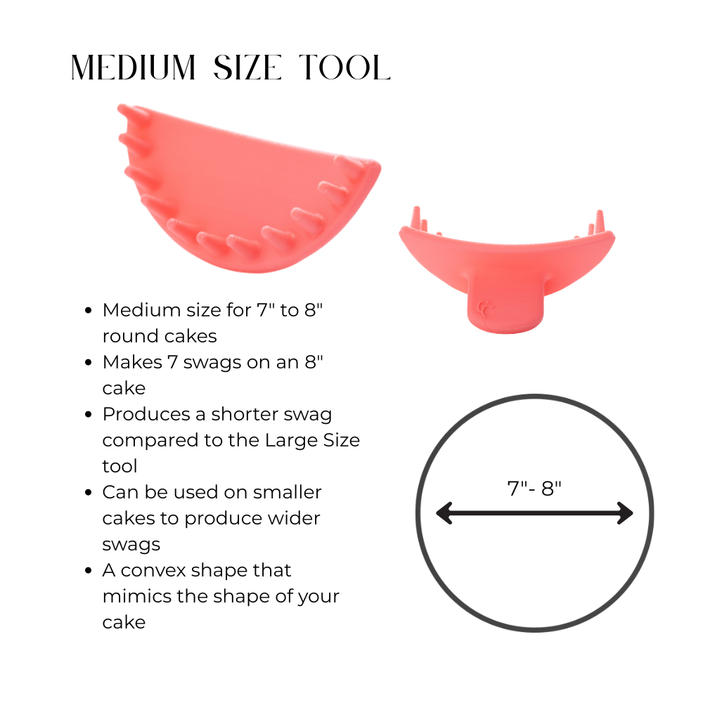 Complete 6 Piece Cake Swag Guide Set