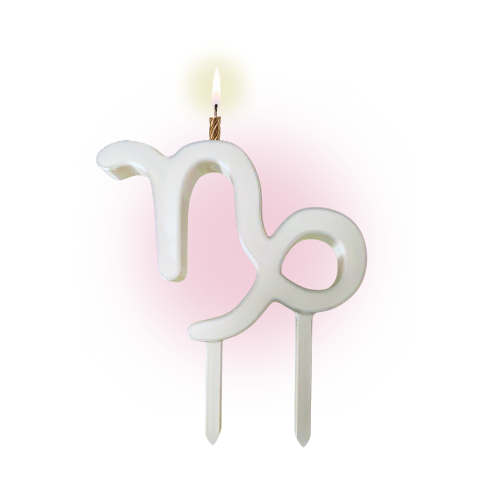 Capricorn Zodiac Birthday Candle Holder