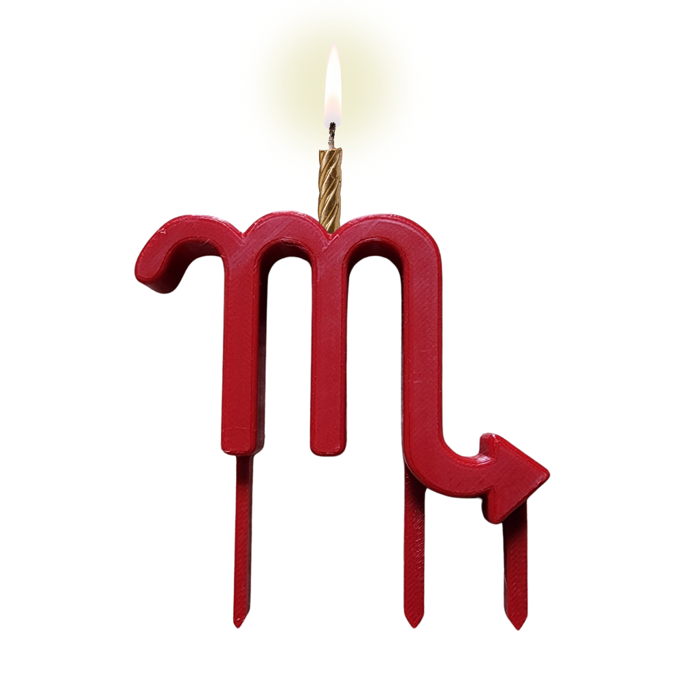 Scorpio Zodiac Candle Holder