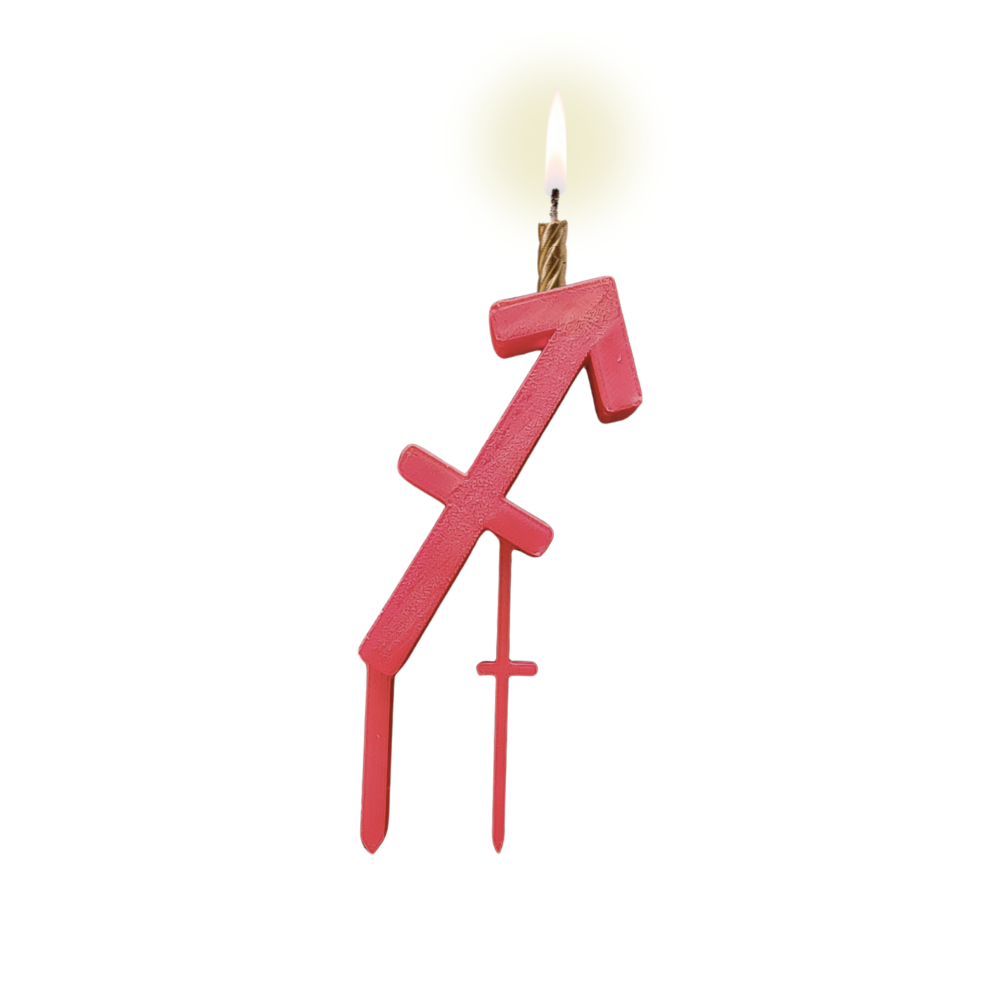 Sagittarius Zodiac Birthday Candle Holder