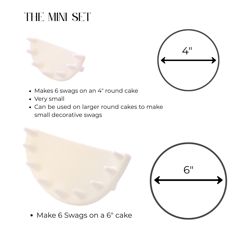 Complete 6 Piece Cake Swag Guide Set